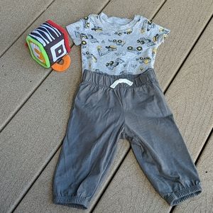 Carter's dump truck outfit